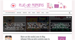Desktop Screenshot of plusdemamans.com